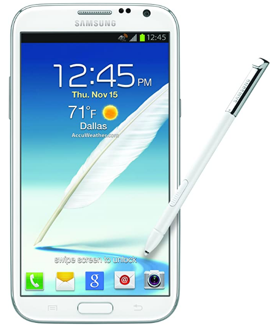Samsung Galaxy Note II, White 16GB (AT&T)